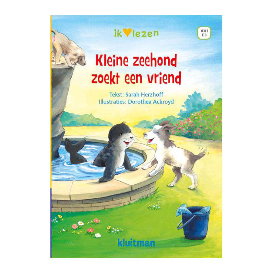 Uitgeverij kluitman kleine zeehond zoekt een vriend - avi e3