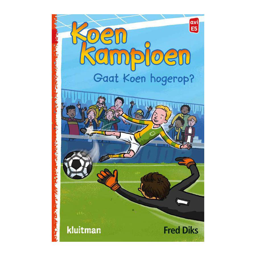Uitgeverij kluitman koen kampioen. gaat koen hogerop? avi e5