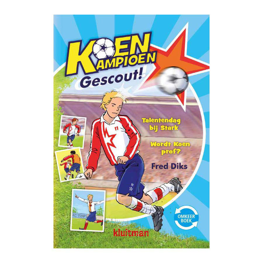 Uitgeverij kluitman koen kampioen omkeerboek- gescout gaat internationaal