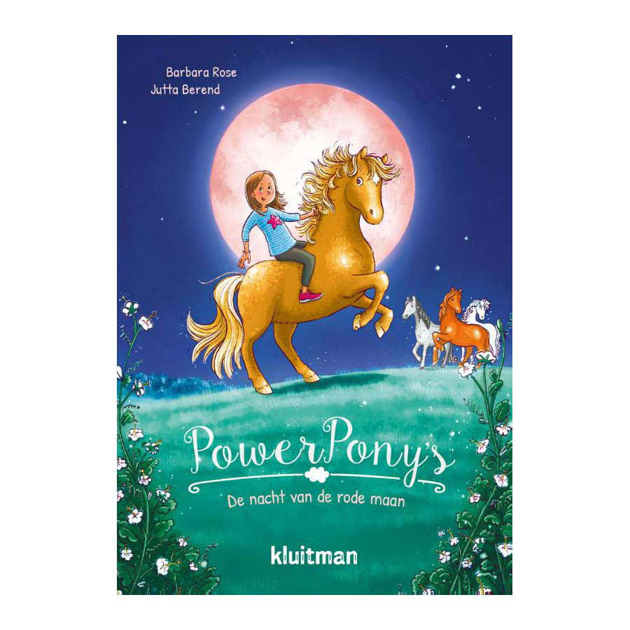 Uitgeverij kluitman power pony's - de nacht van de rode maan