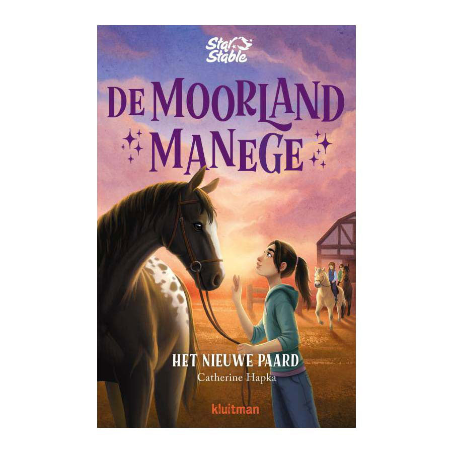 Uitgeverij kluitman star stable. de moorland manege. het nieuwe paard