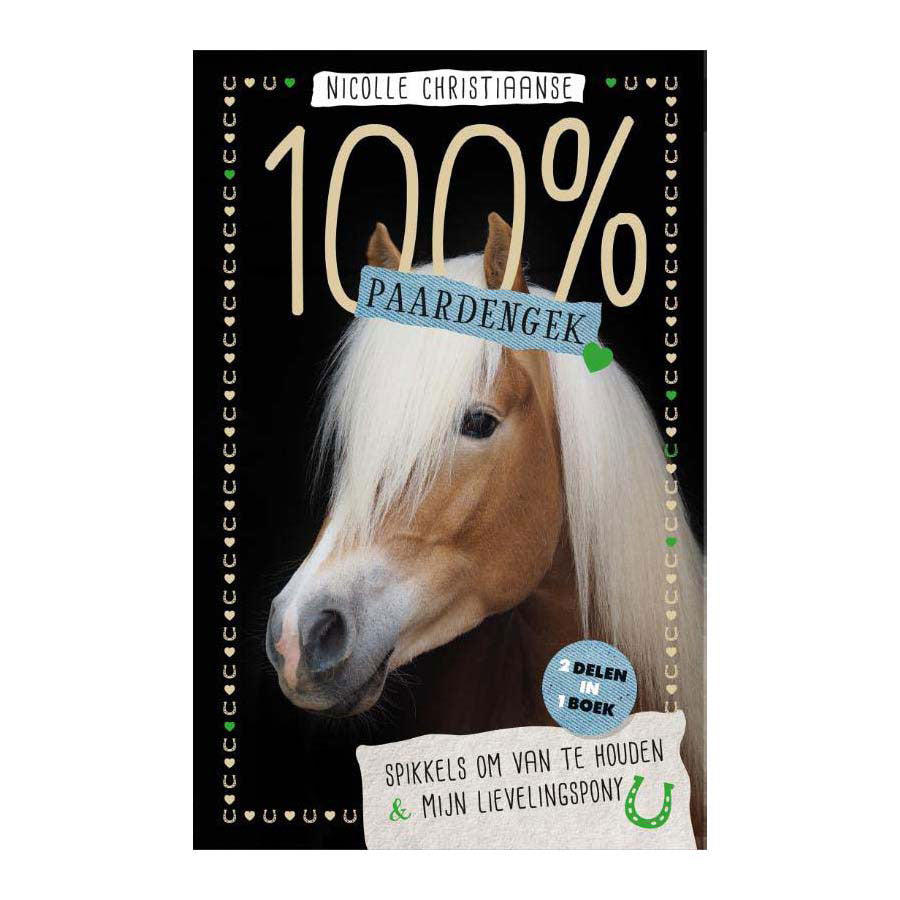Uitgeverij kluitman 100% paardengek. spikkels om van te houden lievelings pony