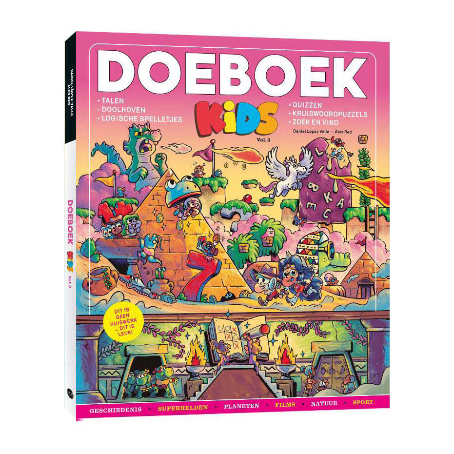Uitgeverij kluitman doeboek kids - vol.3 zomer
