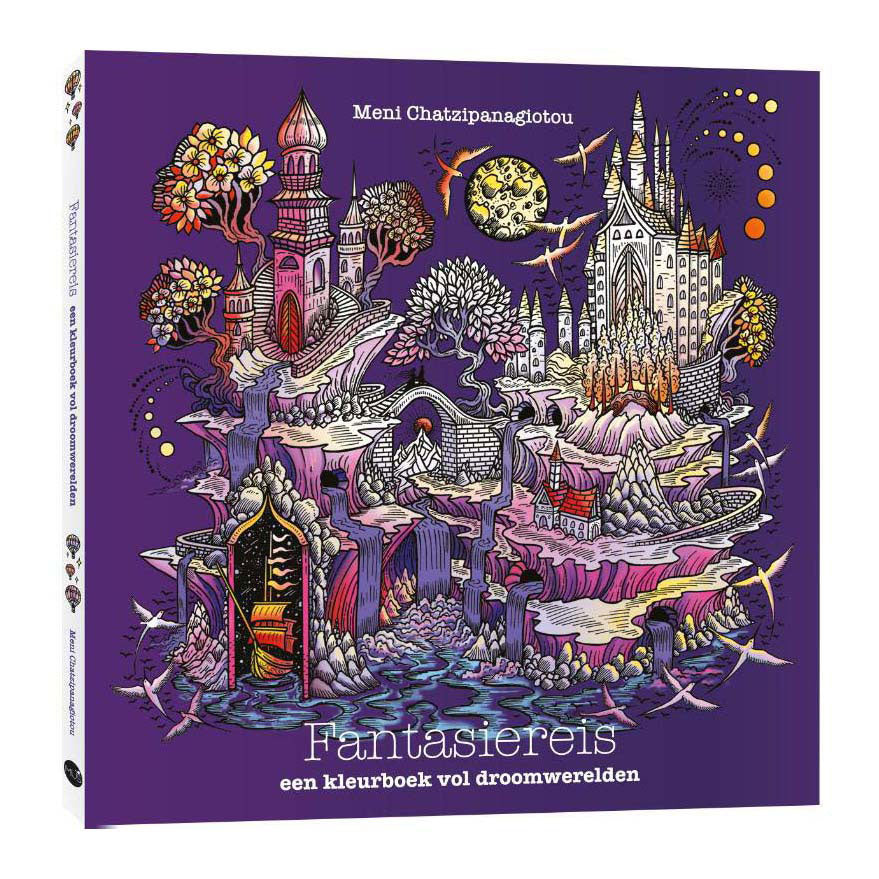 Uitgeverij kluitman fantasiereis kleurboek