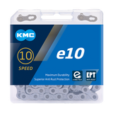 KMC Chain 10 speed e10 EPT 136 links silver