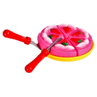 Basic food cake with cake server