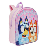 Mochila azul rosa