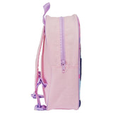 Mochila azul rosa