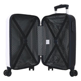 Trolley case Happy Stitch White, 50cm