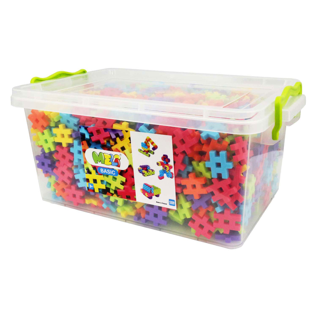 Meli basis byggeklodser, 1200 stk.