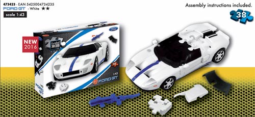 Van der doelen eureka 3d puzzle z Ford GT 38 kusů