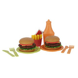 Jipy bioplastic hamburger play set 25 pieces