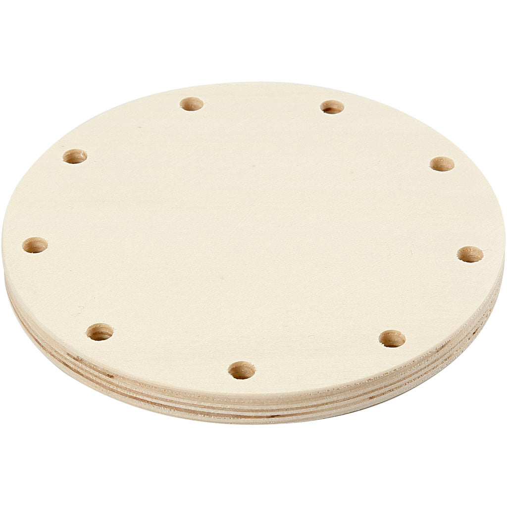 Creativ company mold for basket weaving, d 12 cm, thickness 10 mm, 1 piece