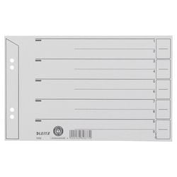 Leitz A5 kraft cardboard tabs
