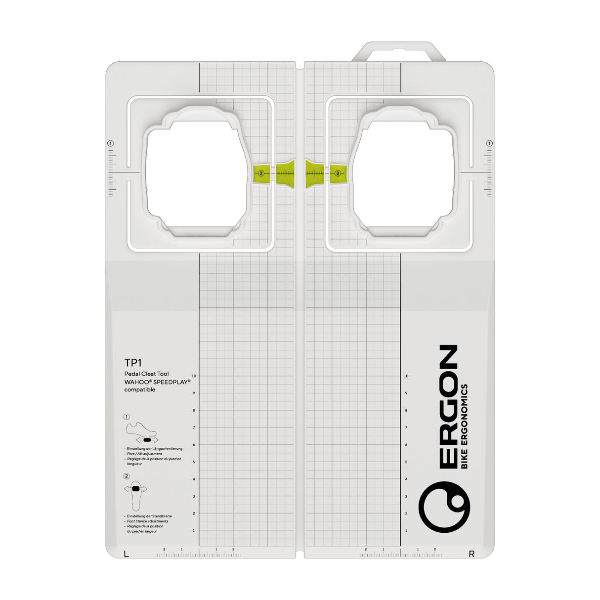 Ergon-Einstelllehre TP1 Wahoo Speedplay