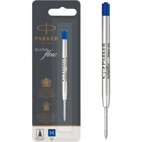 Navulling parker quinkflow blauw medium 0,7 mm