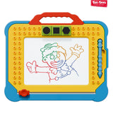 Toi-toys stationary magnetic drawing board blocks