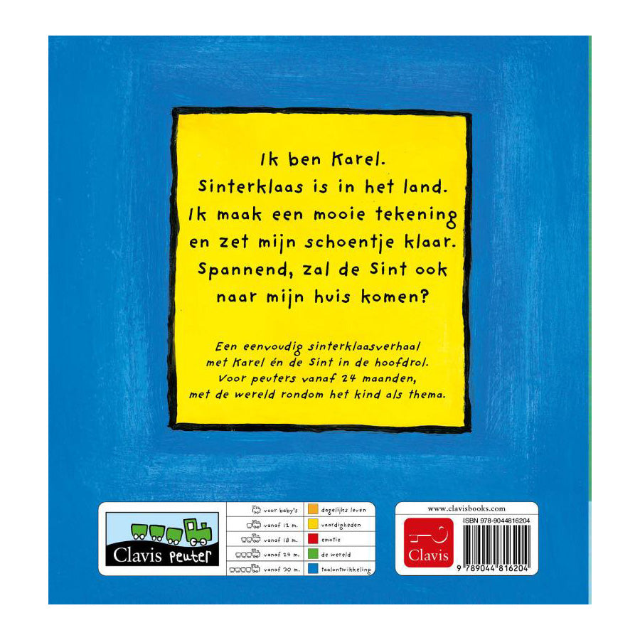 Centraal boekhuis karel viert sinterklaas