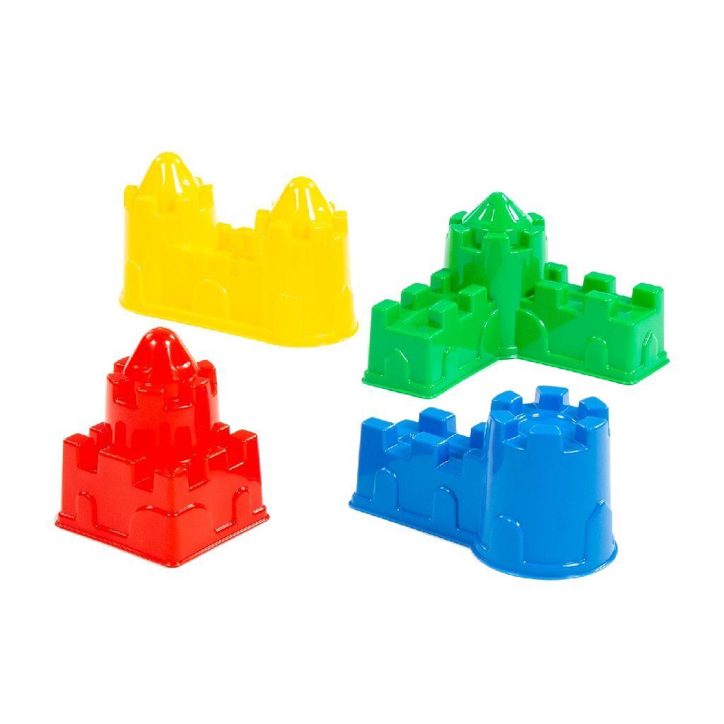 Basic castle sand molds 4 pieces