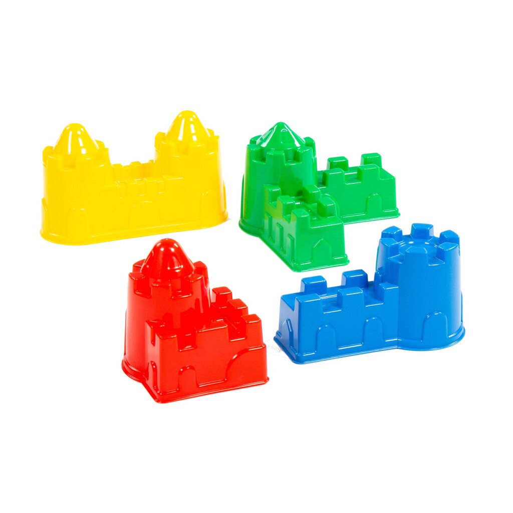 Basic castle sand molds 4 pieces