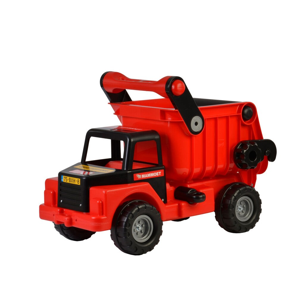 Polesie Mammoet Mega Kiepwagen Red Black