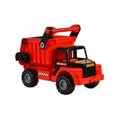 Polesie Mammoet Mega Kiepwagen Red Black