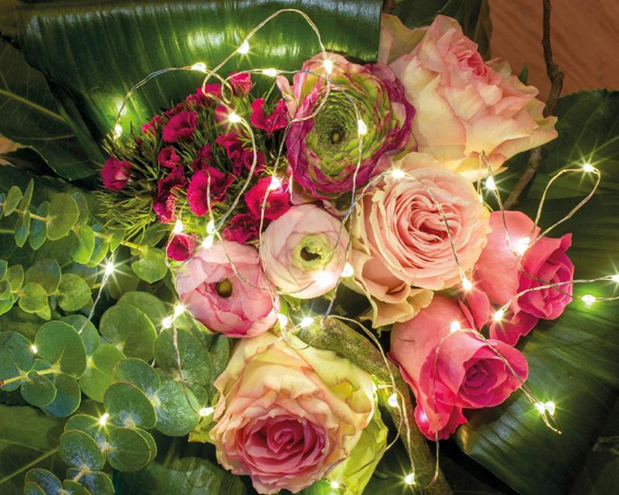 Lumineo cascadeverlichting 40led warmwit