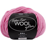 Creativ Company Wool Yarn Light Pink, 50m