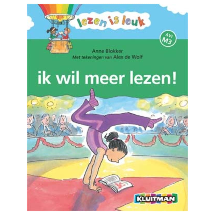 Čtení Kluitman Reading je zábava, chci si přečíst více! Avi-M3