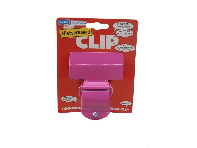 Non-traffic racket hockey clamp pink card