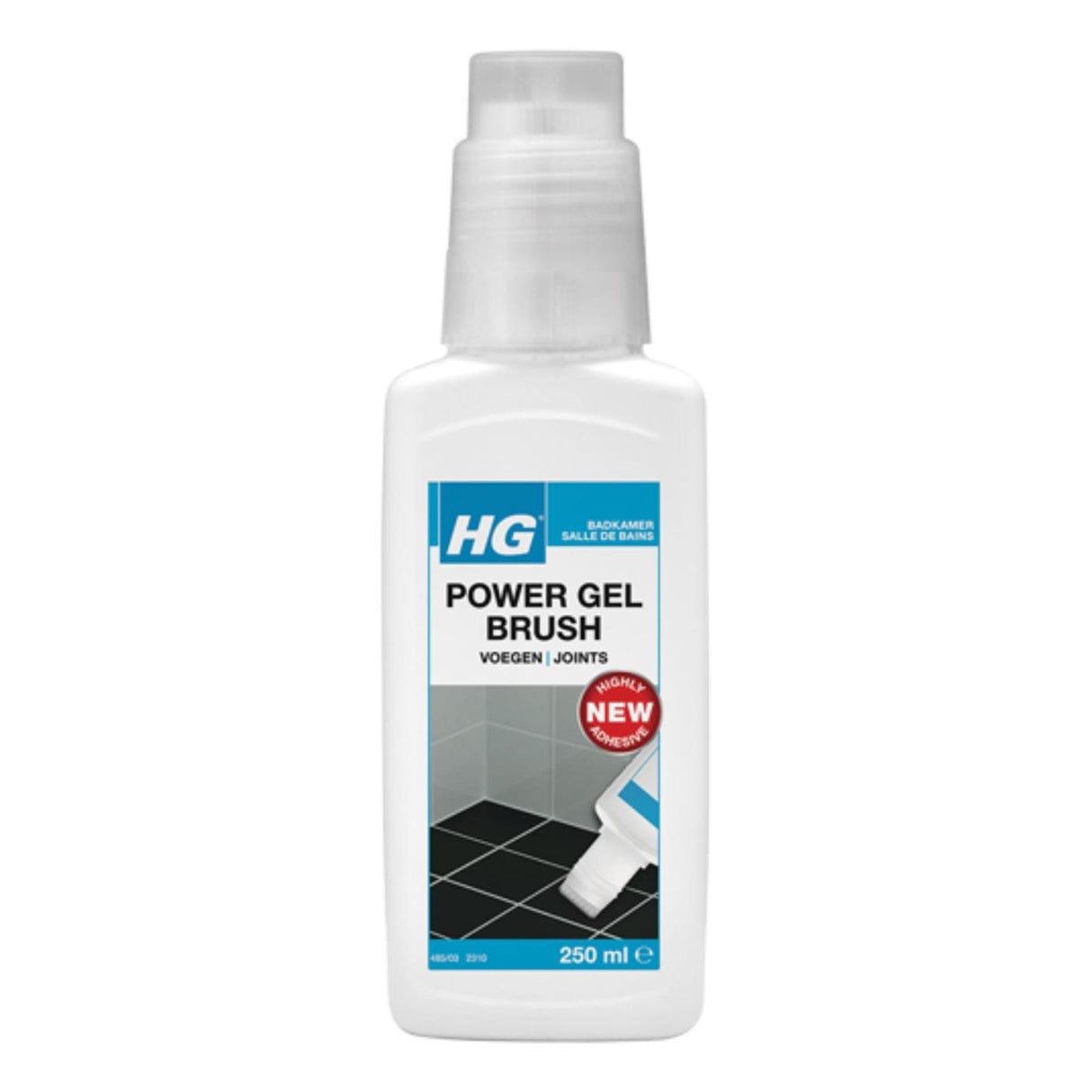 Hg power gel brush voegen 0.25l