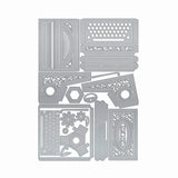 Tonic studios • snijmallen terrific typewriter