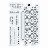 Tonic studios • stempelset terrific typewriter