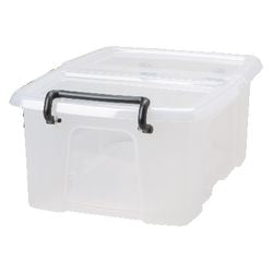 Storage box boxes smart transparent plastic
