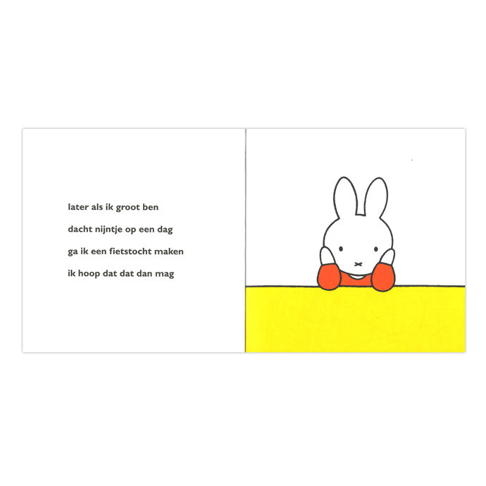 Centraal boekhuis nijntje op de fiets