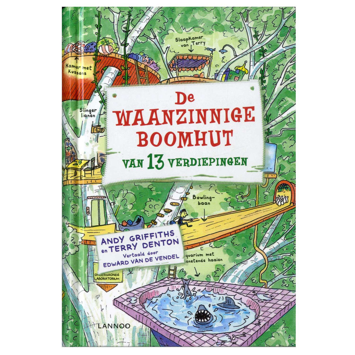 Casa central do livro, a incrível casa na árvore de 13 andares