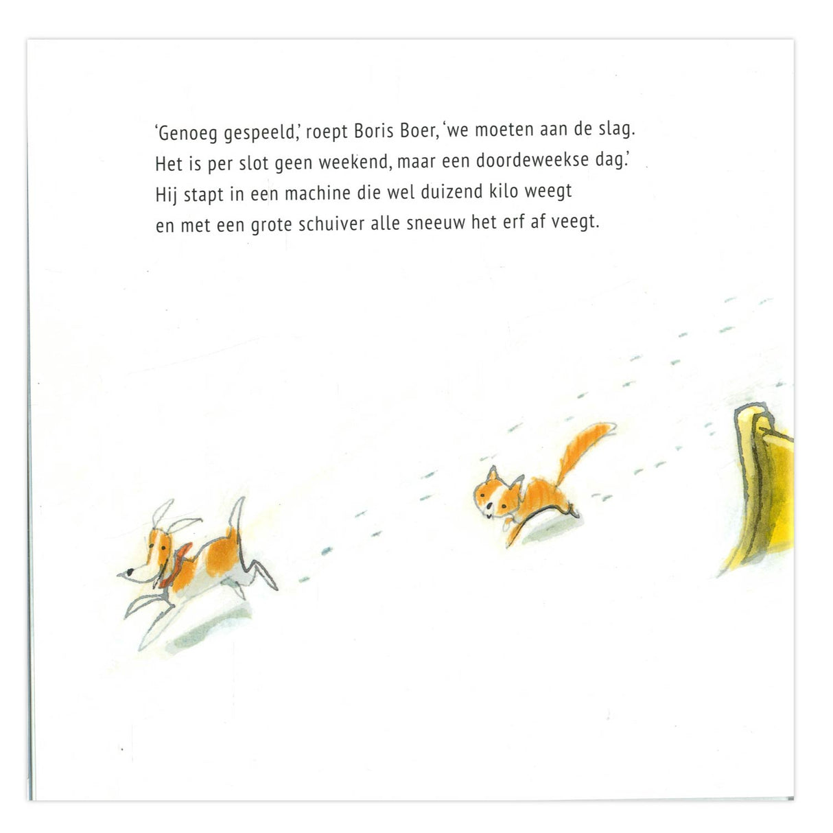 Gottmer uitgevers groep boer boris in de sneeuw