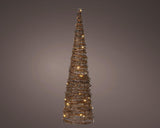 Lumineo kegel led rotan h60cm