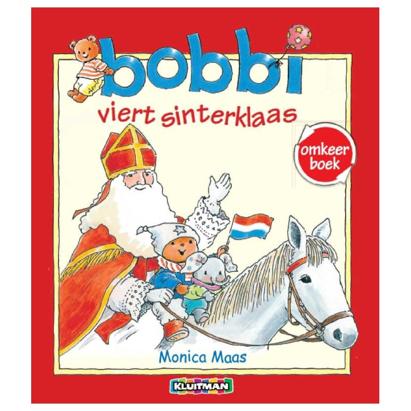 Book Bobbi slaví Sinterklaas Christmas Turning Book