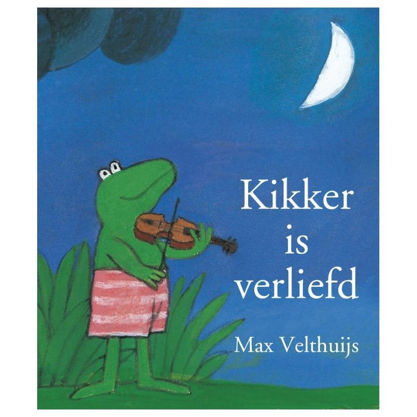 Central book house frog is in love