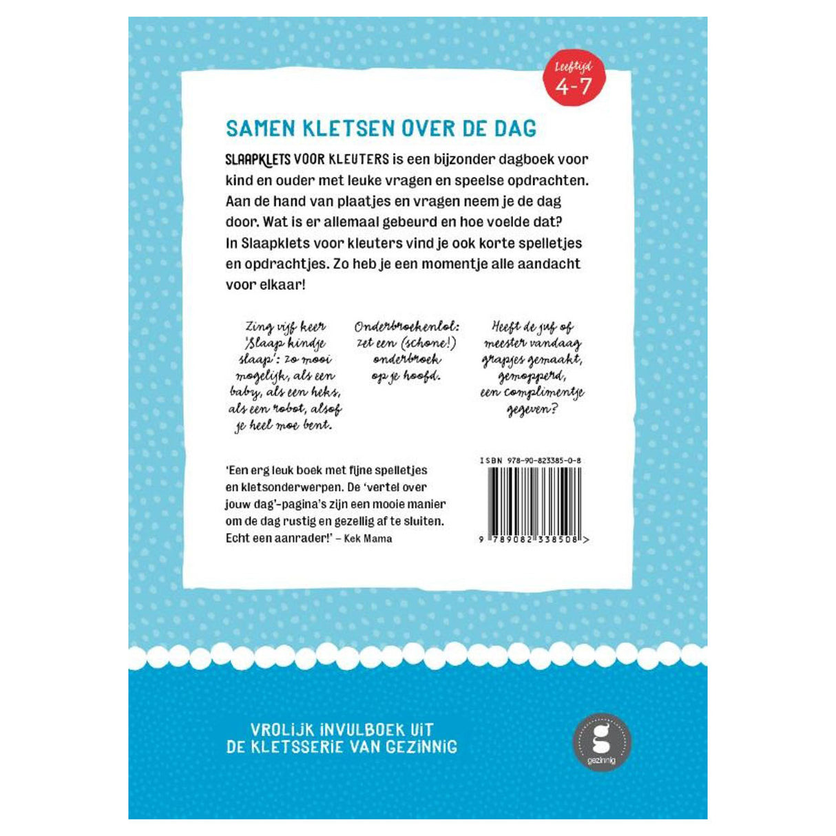 Centraal boekhuis slaapklets! voor kleuters