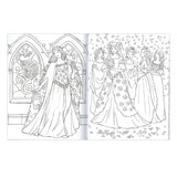 Omaľovánka Krásna princezná