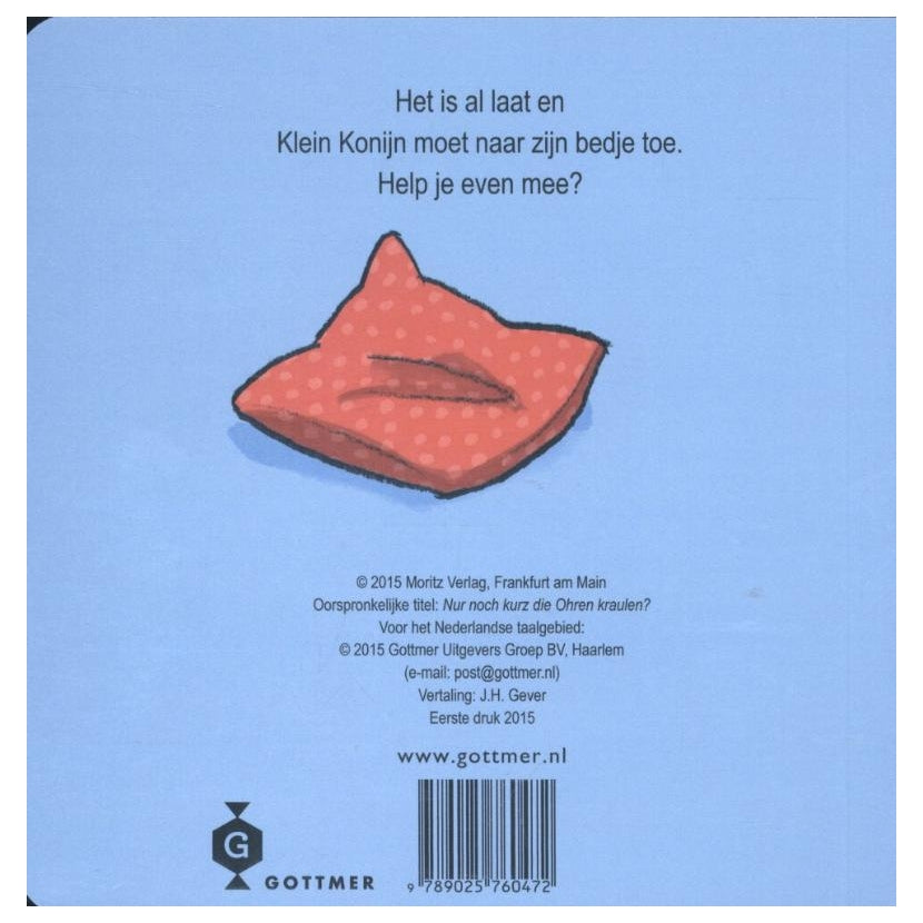 Gottmer uitgevers groep nog even achter mijn oortjes kriebelen