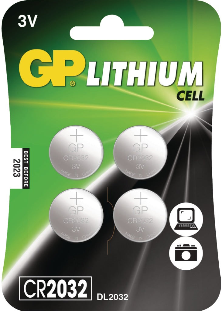 Lynx - CR2032 Lithium -Knopfzellen 3V 4 PS