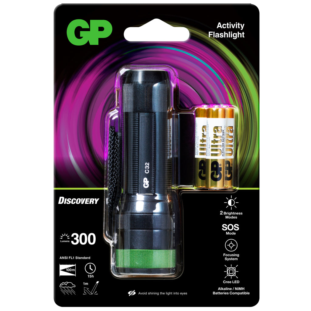 GP Blashlight 3x Aaa 300 Lumen