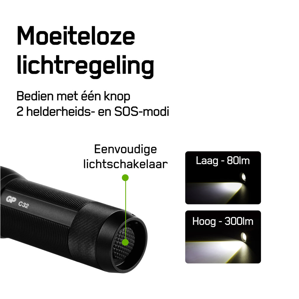 GP Blashlight 3x Aaa 300 Lumen