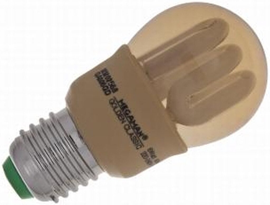 Megaman mm02568 goldline energy saving lamp 7w e27
