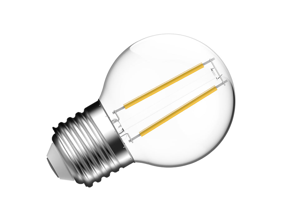 Megaman LED lamp - E27 - 470 lm - globe - clear - dimmable