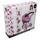 BASIC ICOO 4IN1 MANHATTTEN BOCK WAKING TRIMS ROSA NERO