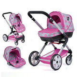 BASIC ICOO 4IN1 MANHATTTEN BOCK WAKING TRIMS ROSA NERO